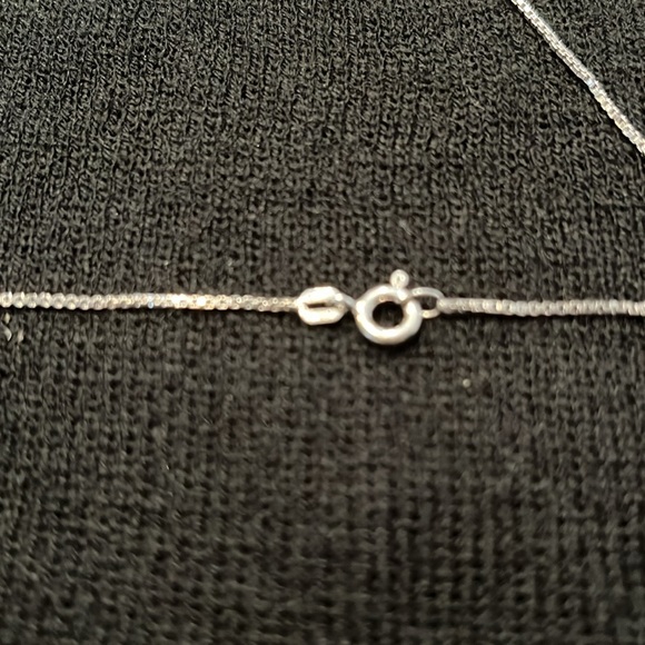 Sterling Silver Slide Cross Necklace - Picture 4 of 7